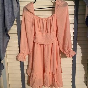 Light pink dress